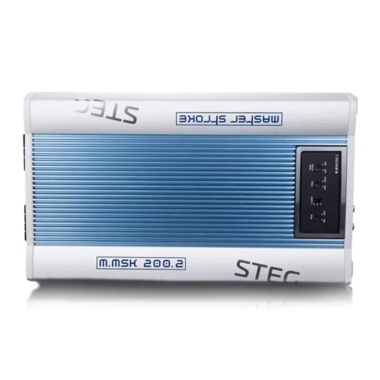 Steg M.MSK200.2 Wzmacniacz 2-kanałowy klasy D Hi-End Car Audio.